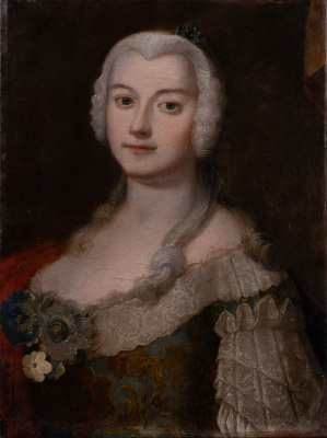 Portrait of Ludwika Eleonora Rzewuska — unknown