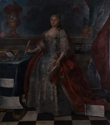 Portrait of Anna Rzewuska — unknown