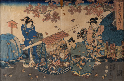 The Tale of Genji. Chapter 16 — Utagawa Kunisada