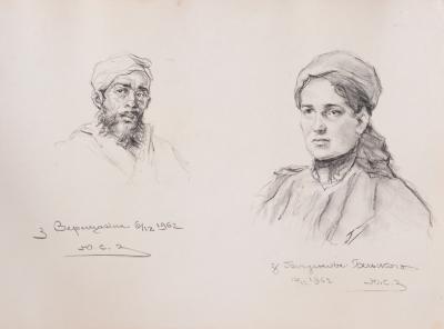 Два рисунки — Юліан Заяць