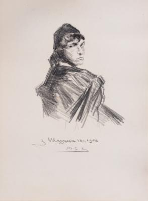 Рисунок-портрет чоловіка — Юліан Заяць