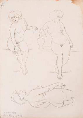 Drawings of Male and Female Heads and Busts 2