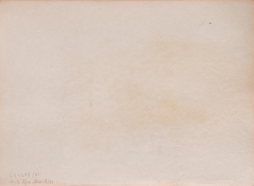 Drawing of a Man's Head in Profile 2