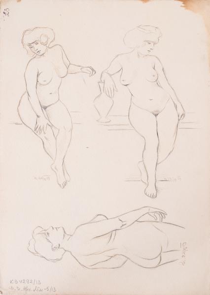 Drawings of Male and Female Heads and Busts 2