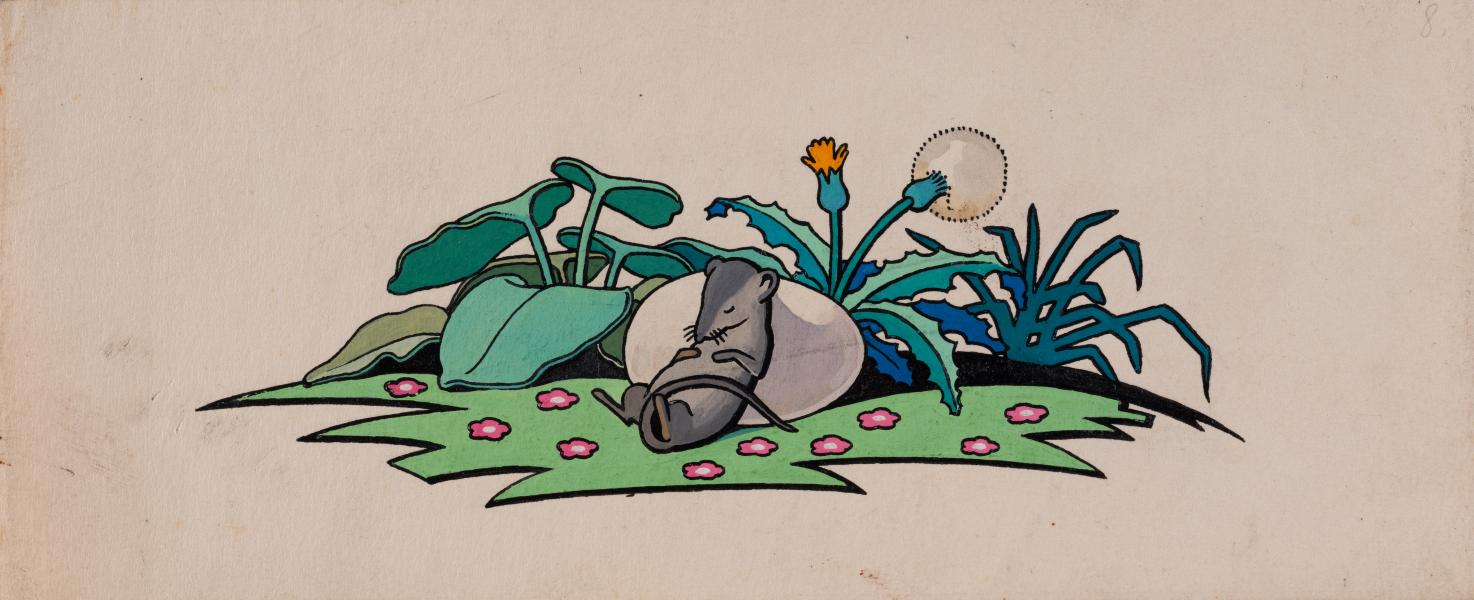 Illustration for the Book "The Golden Egg"
