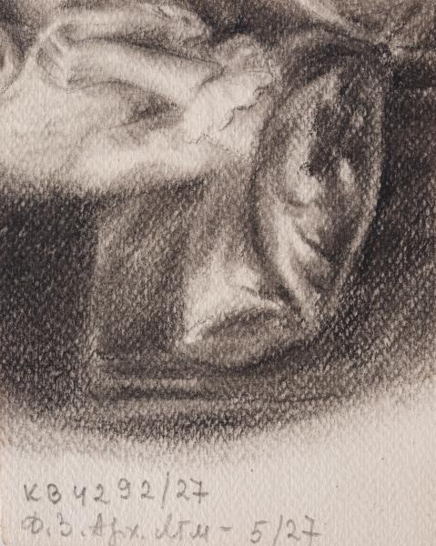 Рисунок голови чоловіка 2
