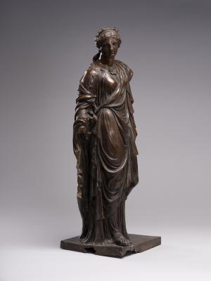 Statue of a Woman in Classical Drapery — Guillaume Coustou the Younger