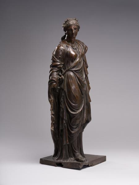 Statue of a Woman in Classical Drapery 1