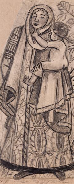 Mother with a Child 1