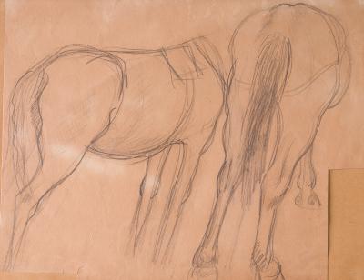 Horses. A Sketch — Antonina Ivanova