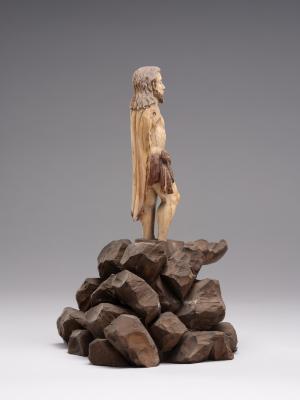 Holy Water Chalice in the Shape of a Hill with Christ 6