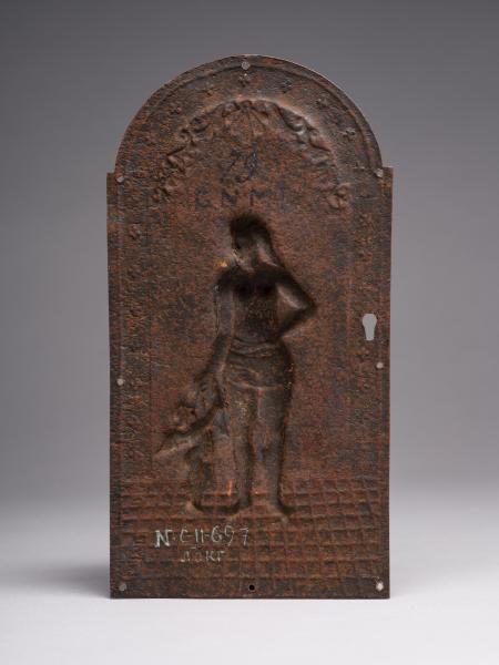 Cabinet Door Overlays with Images of Venus and Cupid 3
