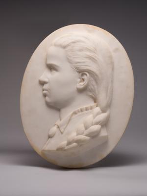 Medal "Bust of Natalia Dzieduszycka" — Teofil Lenartowicz