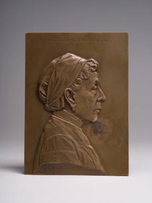 Plaque "Karolina Dzieduszycka" — Kazimierz Chodzinski