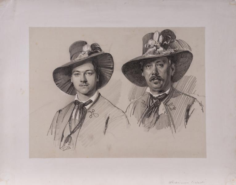 Study of Two Men 1