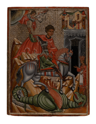 Saint George Slaying the Dragon — unknown