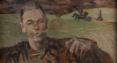 Portrait of Michal Sozanski — Jacek Malczewski