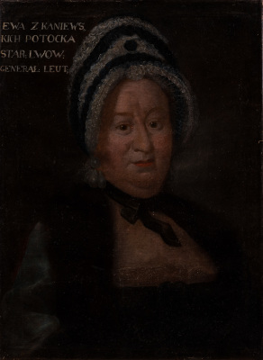 Portrait of Ewa Potocka (at an older age) — unknown
