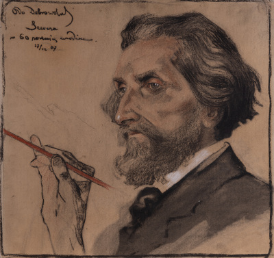 Portrait of Seweryn Obst — Odo Dobrowolski