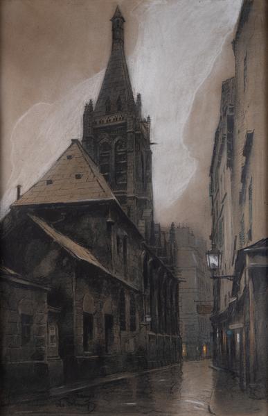 Church of Saint-Severin in Paris