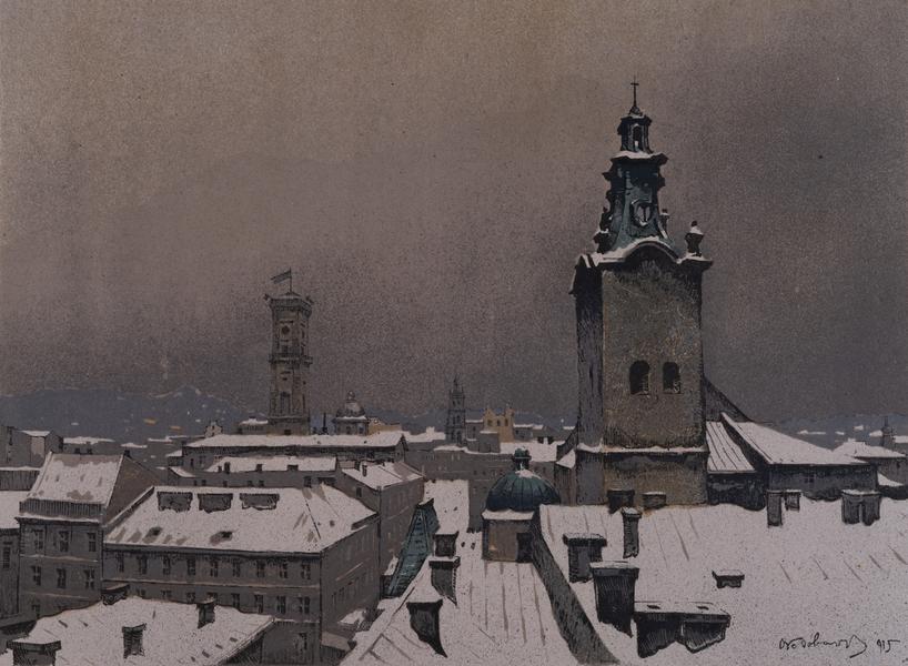 Panorama of Lviv