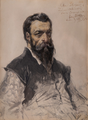 Portrait of Florian Ziemialkowski — Jan Matejko