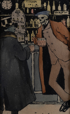 Two Men at the Bar — Odo Dobrowolski