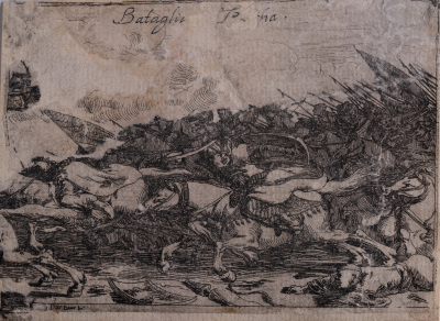 Battle of Turks — Johann Wilhelm Baur