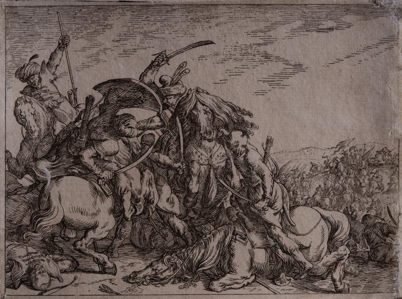 Battle Between Turks and Hungarians