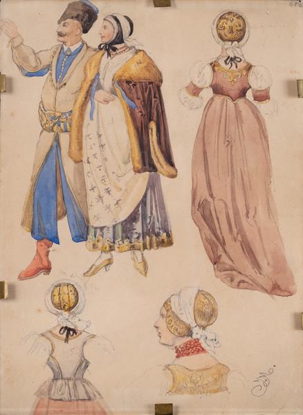 Polish Clothing (sketches) 2