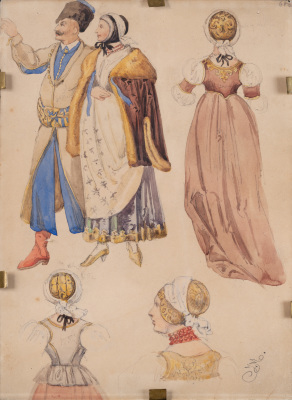 Polish Clothing (sketches) 2