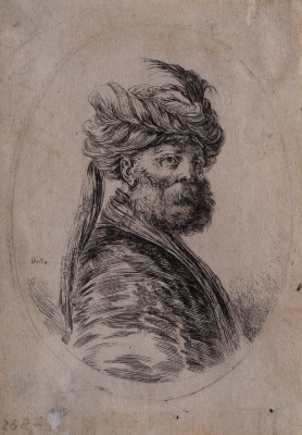 Male Portrait — Stefano della Bella