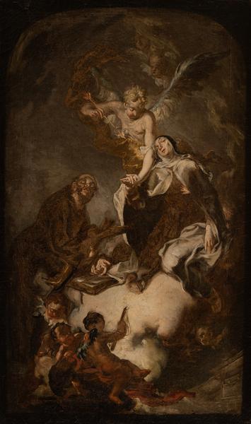 Saint Teresa and Saint Francis 1