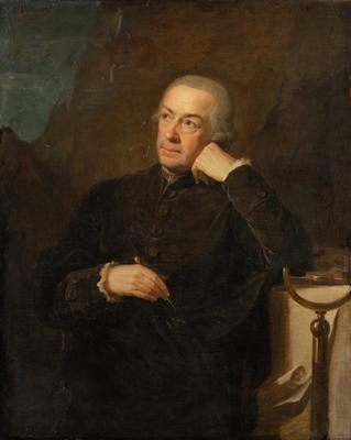 Portrait of Professor Joseph Liesganig — Johann Baptist von Lampi the Elder