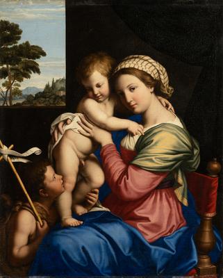 Madonna and Child — Giovanni Battista Salvi da Sassoferrato