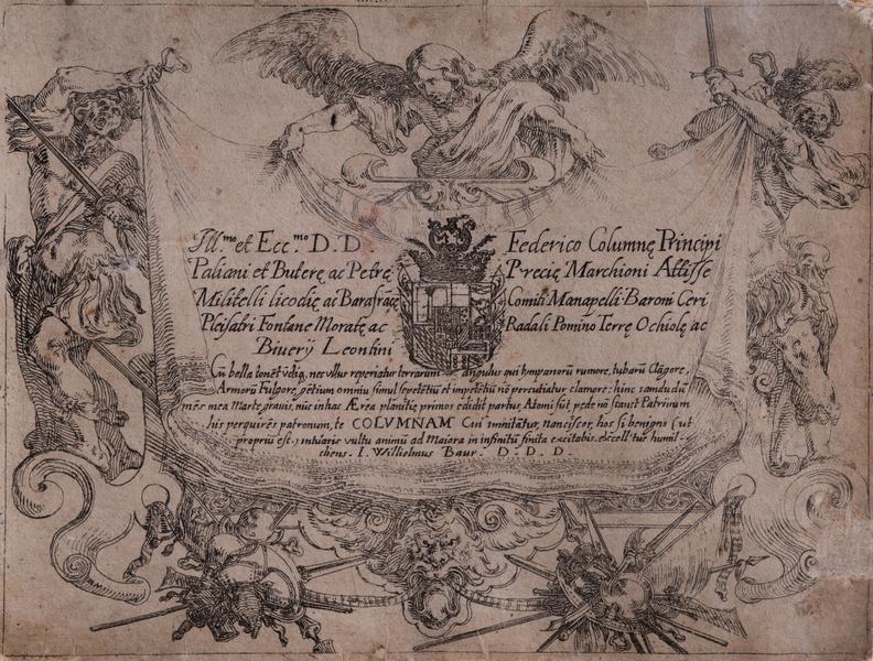 Frontispiece (From the "Fantasies of Various Battles" Series)