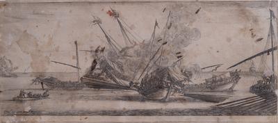 Sea Battle — Stefano della Bella