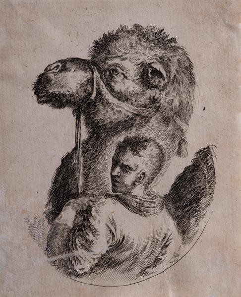Young Man with a Camel