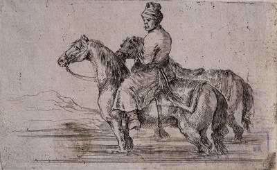 Charioteer on a Horseback — Stefano della Bella