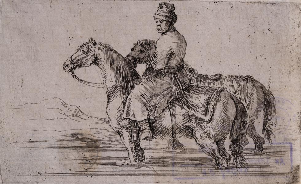 Charioteer on a Horseback