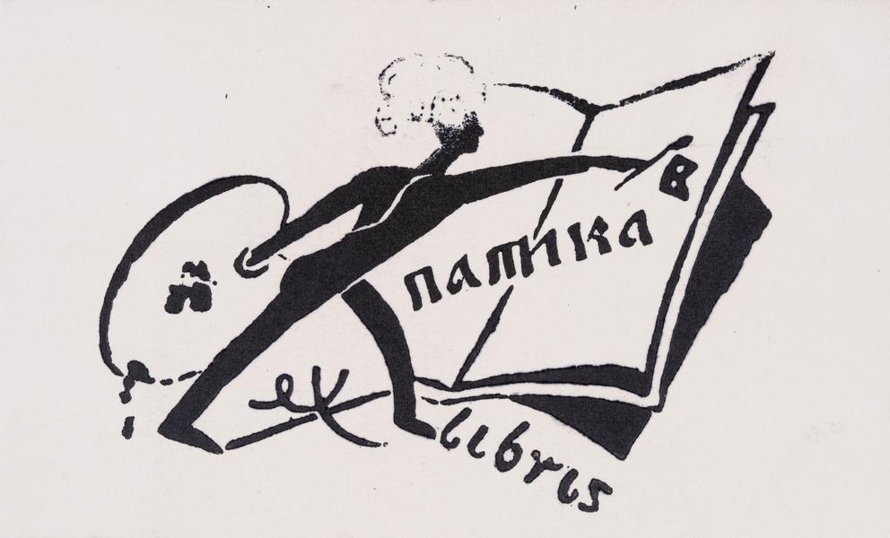 Bookplate of V. Patyk