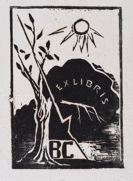 Екслібрис «В.С.» (Віри Свєнціцької)
