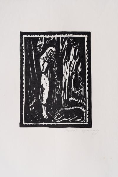 Girl and Dog 1