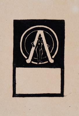 Bookplate "О.Л." (O. Leshchynskyi) — Yaroslava Muzyka