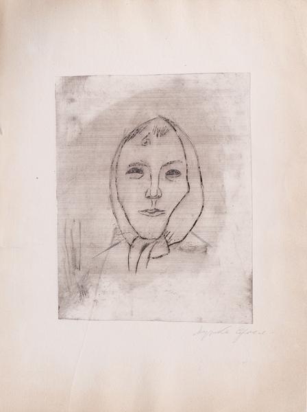 Woman in a Headscarf 1