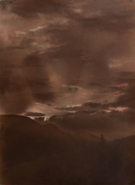 Sunset in the Mountains