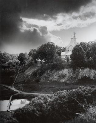 View from the Castle Hill to the Church of Kuzma Demian of 1897 — Volodymyr Olkhomiak