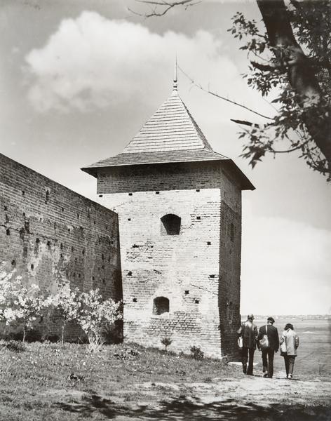 Tower of the 15th-century Sviatohirsk Monastery-Fortress
