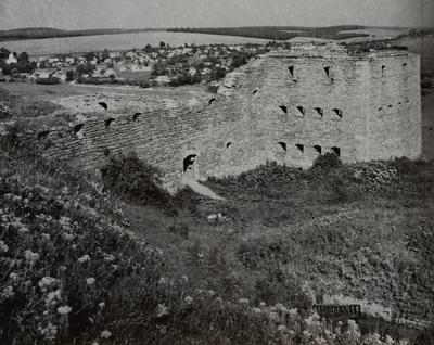 Castle of the 14th–15th c. Tower with Walls — Volodymyr Olkhomiak