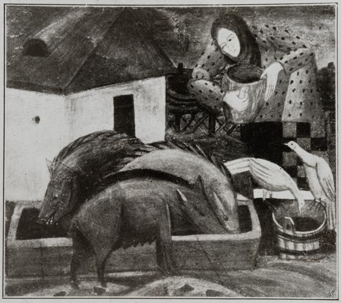 Tymofii Boichuk's Work "Feeding Pigs" 1